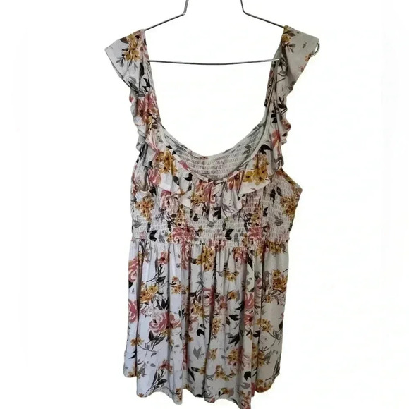 TORRID Frilly Tank/Blouse, Size 1X - Picture 2 of 4